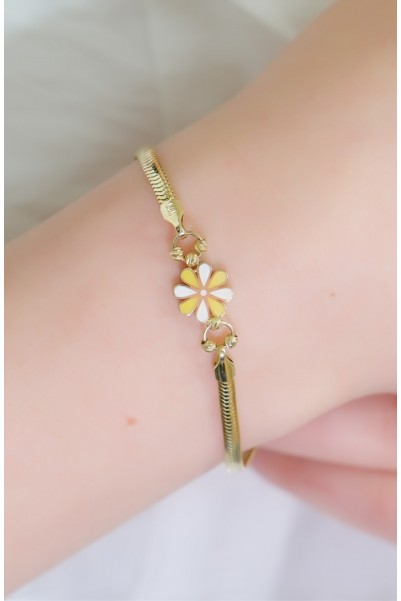 PAPATYA BALIK SIRTI BİLEKLİK 14 AYAR A067805 PAPATYA BALIK SIRTI BİLEKLİK 14 AYAR A067805