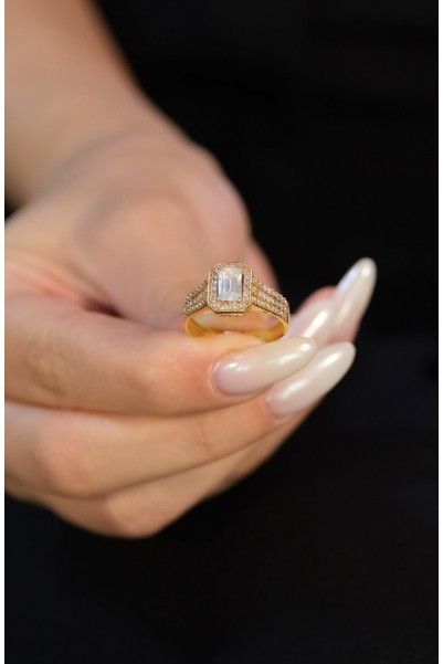 BAGET YÜZÜK 22 AYAR A068776