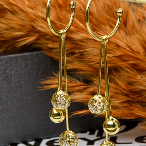 ROBERTO BRAVO BİGO KÜPE 14 AYAR A068787 ROBERTO BRAVO BİGO KÜPE 14 AYAR A068787