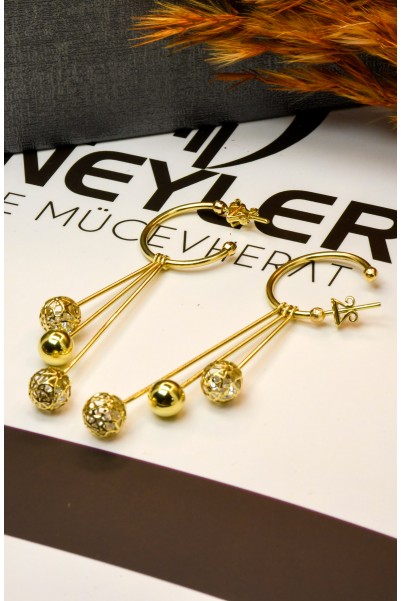 ROBERTO BRAVO BİGO KÜPE 14 AYAR A068787 ROBERTO BRAVO BİGO KÜPE 14 AYAR A068787