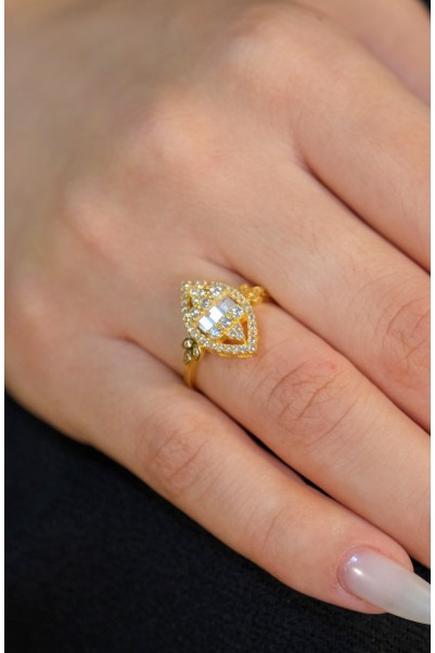 BAGET YÜZÜK 22 AYAR A069030