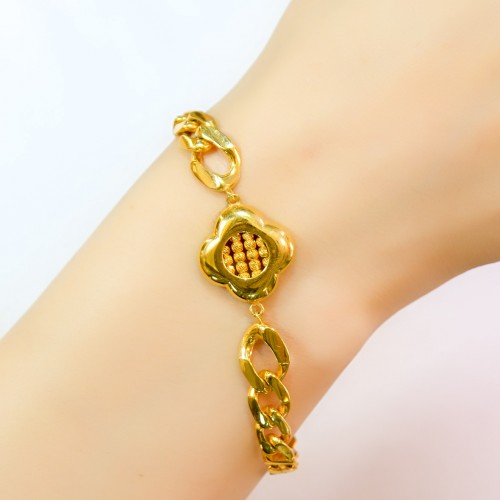 DORİKALI YONCA BİLEKLİK 22 AYAR A069549 DORİKALI YONCA BİLEKLİK 22 AYAR A069549