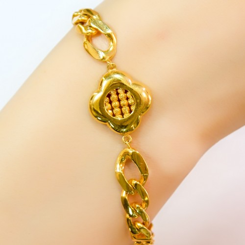 DORİKALI YONCA BİLEKLİK 22 AYAR A069549 DORİKALI YONCA BİLEKLİK 22 AYAR A069549