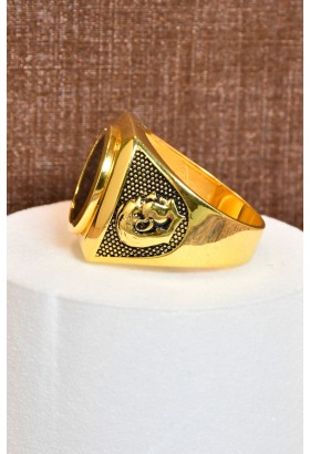 AY YILDIZ ERKEK YÜZÜK 22 AYAR A069750