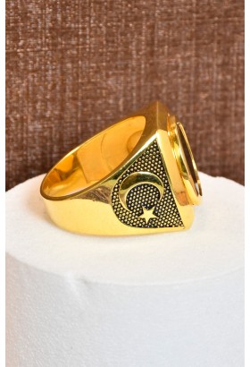 AY YILDIZ ERKEK YÜZÜK 22 AYAR A069750