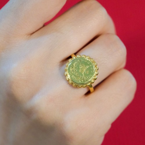 DORİKALI REŞAT YÜZÜK 22 AYAR A070417 DORİKALI REŞAT YÜZÜK 22 AYAR A070417