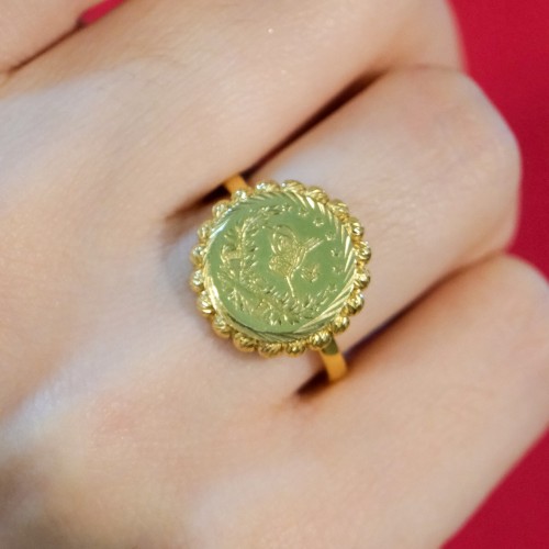 DORİKALI REŞAT YÜZÜK 22 AYAR A070417 DORİKALI REŞAT YÜZÜK 22 AYAR A070417