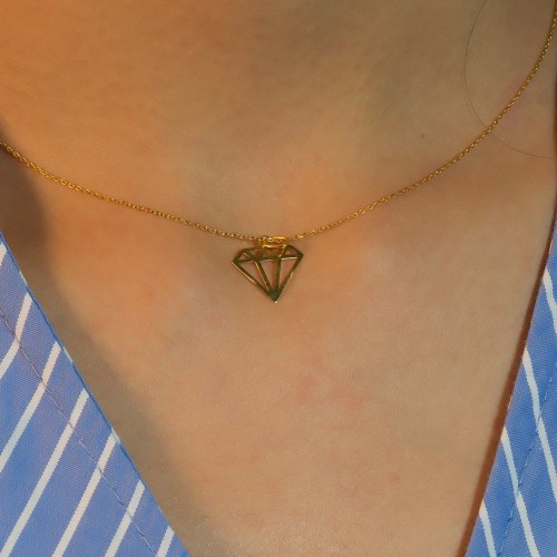 ELMAS MODEL KOLYE 22 AYAR A070726 ELMAS MODEL KOLYE 22 AYAR A070726