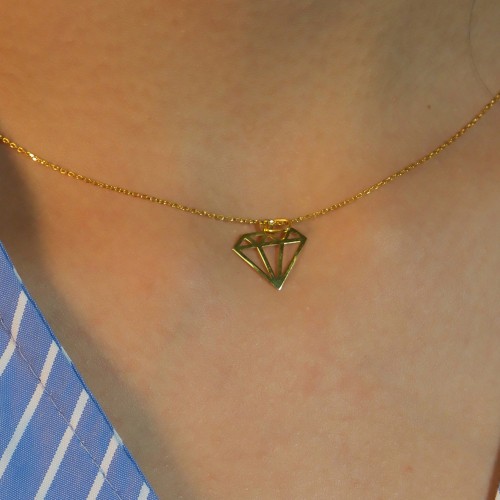 ELMAS MODEL KOLYE 22 AYAR A070726 ELMAS MODEL KOLYE 22 AYAR A070726