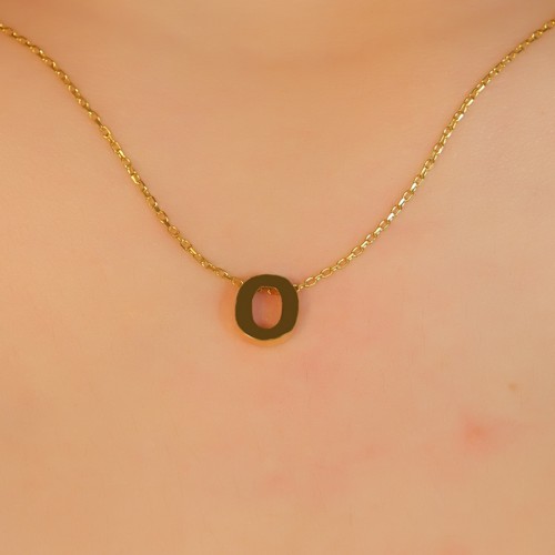 O HARF KOLYE 22 AYAR A070760 O HARF KOLYE 22 AYAR A070760