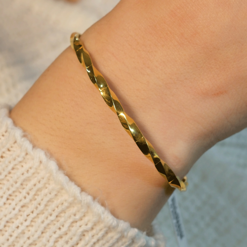 KIVRIMLI KELEPÇE 22 AYAR A070782 KIVRIMLI KELEPÇE 22 AYAR A070782