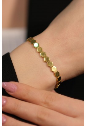 ALTIGEN PULLU BİLEKLİK 22 AYAR A072009 ALTIGEN PULLU BİLEKLİK 22 AYAR A072009