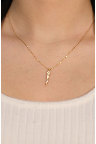 ELİF HARF KOLYE 22 AYAR A072096 ELİF HARF KOLYE 22 AYAR A072096