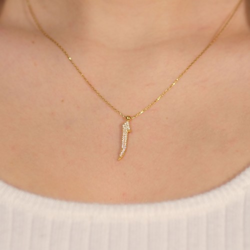 ELİF HARF KOLYE 22 AYAR A072096 ELİF HARF KOLYE 22 AYAR A072096