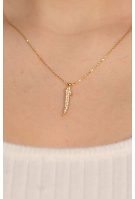 ELİF HARF KOLYE 22 AYAR A072096 ELİF HARF KOLYE 22 AYAR A072096