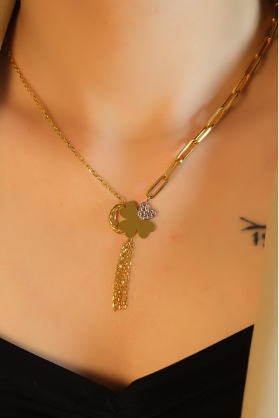 PÜSKÜLLÜ YONCA BİLEKLİK 22 AYAR A072104