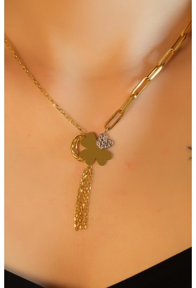 PÜSKÜLLÜ YONCA BİLEKLİK 22 AYAR A072104