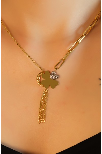 PÜSKÜLLÜ YONCA BİLEKLİK 22 AYAR A072104