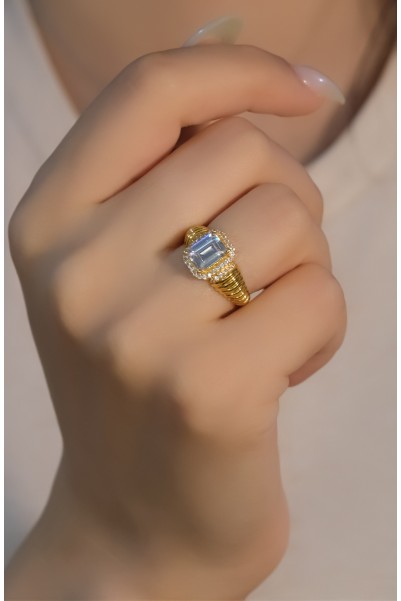 BAGET YÜZÜK 22 AYAR A072338