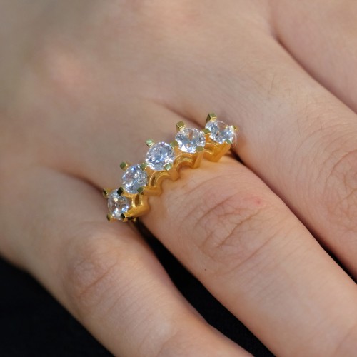 BEŞTAŞ YÜZÜK 22 AYAR A072404 BEŞTAŞ YÜZÜK 22 AYAR A072404