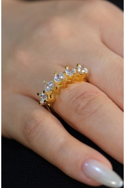 BEŞTAŞ YÜZÜK 22 AYAR A072404 BEŞTAŞ YÜZÜK 22 AYAR A072404