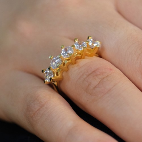 BEŞTAŞ YÜZÜK 22 AYAR A072404 BEŞTAŞ YÜZÜK 22 AYAR A072404