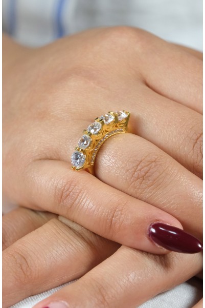 BEŞTAŞ YÜZÜK 22 AYAR A072413 BEŞTAŞ YÜZÜK 22 AYAR A072413