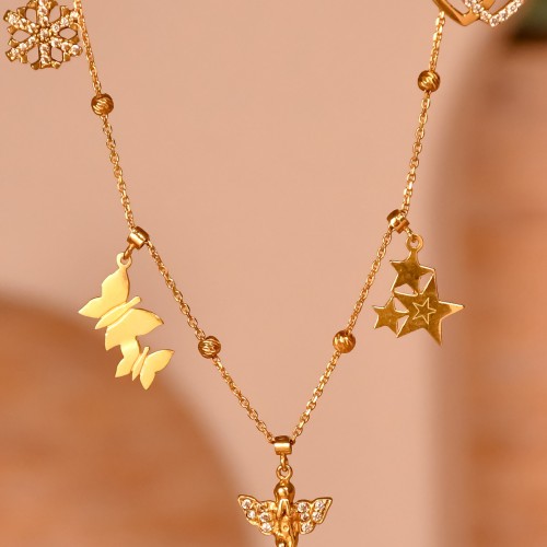 FANTAZİ KOLYE 22 AYAR A072807