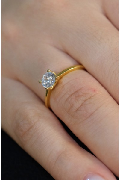 TEKTAŞ YÜZÜK 22 AYAR A073036 TEKTAŞ YÜZÜK 22 AYAR A073036