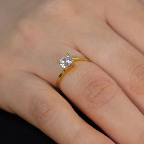 TEKTAŞ YÜZÜK 22 AYAR A073085 TEKTAŞ YÜZÜK 22 AYAR A073085