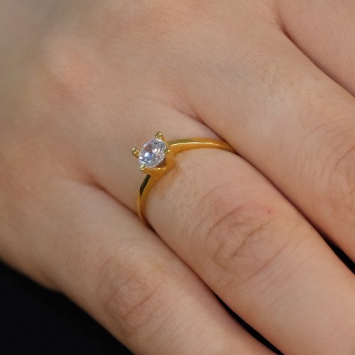 TEKTAŞ YÜZÜK 22 AYAR A073655 TEKTAŞ YÜZÜK 22 AYAR A073655