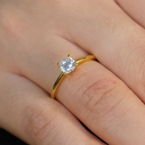 TEKTAŞ YÜZÜK 22 AYAR A073679 TEKTAŞ YÜZÜK 22 AYAR A073679