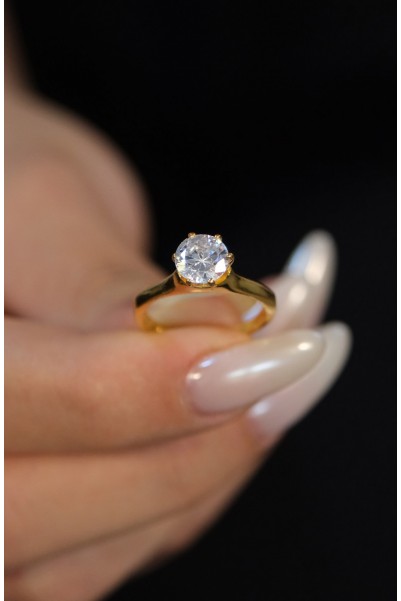 TEKTAŞ YÜZÜK 22 AYAR A073689 TEKTAŞ YÜZÜK 22 AYAR A073689