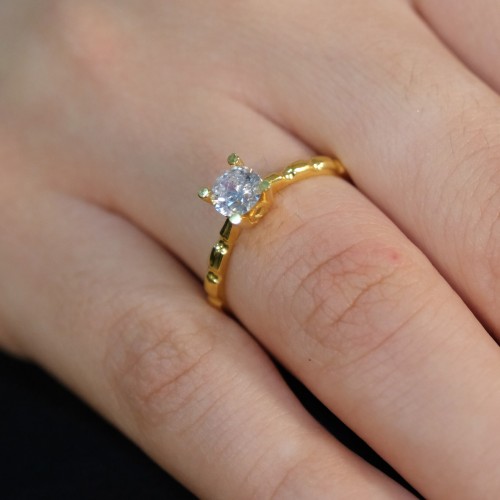 TEKTAŞ YÜZÜK 22 AYAR A073697 TEKTAŞ YÜZÜK 22 AYAR A073697