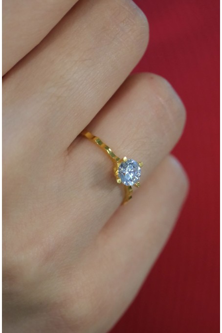 TEKTAŞ YÜZÜK 22 AYAR A073719