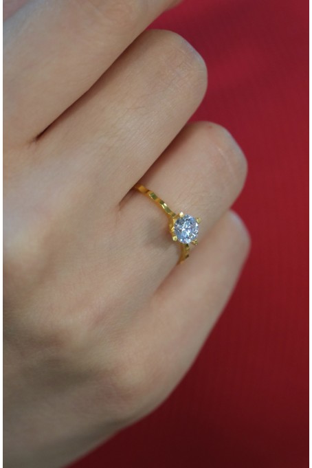 TEKTAŞ YÜZÜK 22 AYAR A073719