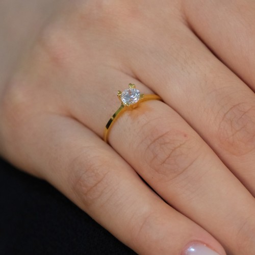 TEKTAŞ YÜZÜK 22 AYAR A073727 TEKTAŞ YÜZÜK 22 AYAR A073727