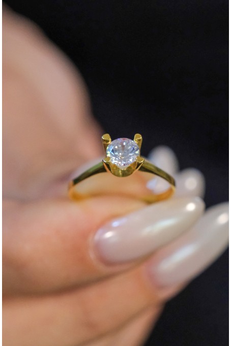 TEKTAŞ YÜZÜK 22 AYAR A073740