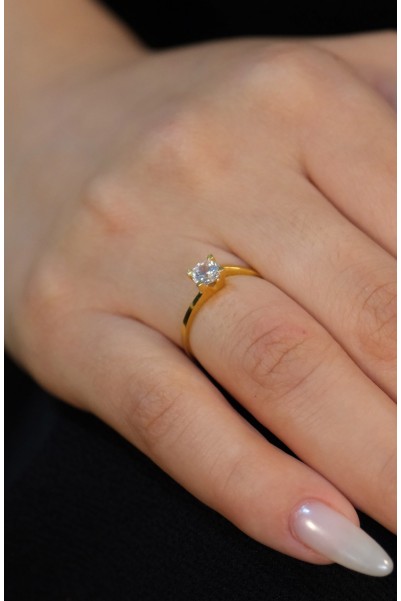 TEKTAŞ YÜZÜK 22 AYAR A073741 TEKTAŞ YÜZÜK 22 AYAR A073741