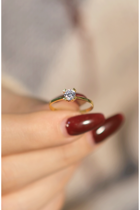 TEKTAŞ YÜZÜK 22 AYAR A073752 TEKTAŞ YÜZÜK 22 AYAR A073752