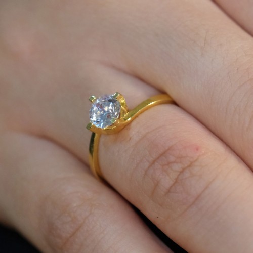 TEKTAŞ YÜZÜK 22 AYAR A073765 TEKTAŞ YÜZÜK 22 AYAR A073765