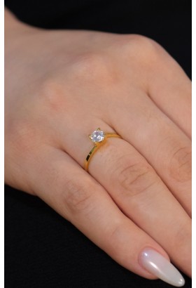 TEKTAŞ YÜZÜK 22 AYAR A073768 TEKTAŞ YÜZÜK 22 AYAR A073768