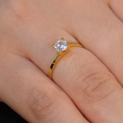 TEKTAŞ YÜZÜK 22 AYAR A073768 TEKTAŞ YÜZÜK 22 AYAR A073768