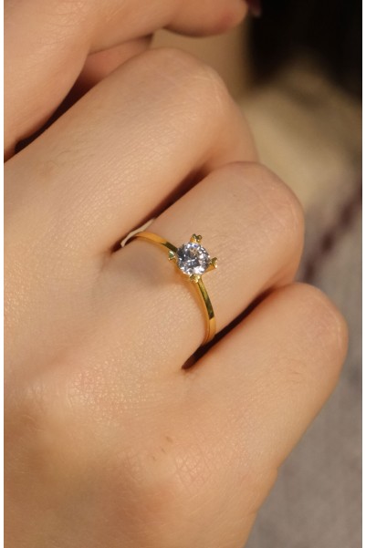 TEKTAŞ YÜZÜK 22 AYAR A073786 TEKTAŞ YÜZÜK 22 AYAR A073786