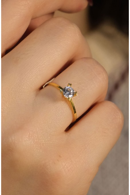 TEKTAŞ YÜZÜK 22 AYAR A073786 TEKTAŞ YÜZÜK 22 AYAR A073786