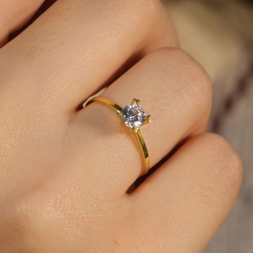 TEKTAŞ YÜZÜK 22 AYAR A073786 TEKTAŞ YÜZÜK 22 AYAR A073786