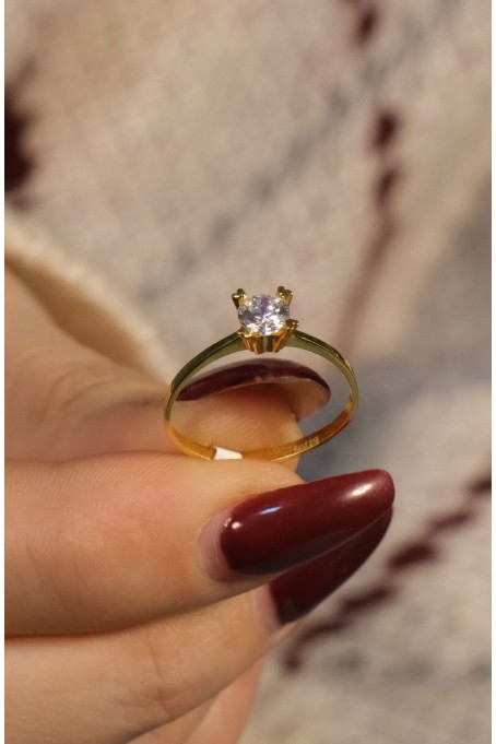 TEKTAŞ YÜZÜK 22 AYAR A073786 TEKTAŞ YÜZÜK 22 AYAR A073786