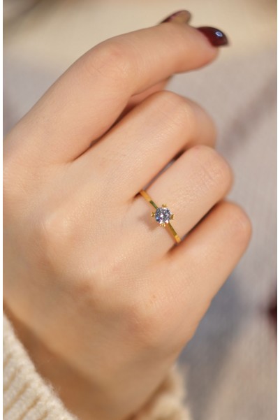 TEKTAŞ YÜZÜK 22 AYAR A073791 TEKTAŞ YÜZÜK 22 AYAR A073791