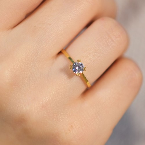 TEKTAŞ YÜZÜK 22 AYAR A073791 TEKTAŞ YÜZÜK 22 AYAR A073791