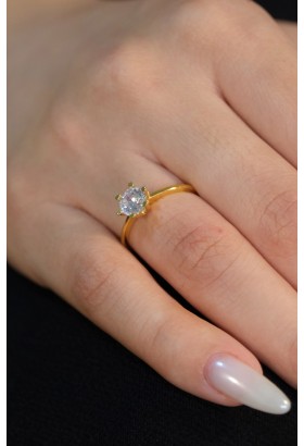 TEKTAŞ YÜZÜK 22 AYAR A073804 TEKTAŞ YÜZÜK 22 AYAR A073804